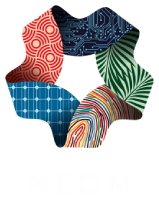 NEOM construction company logo on the Concolabs customer wall